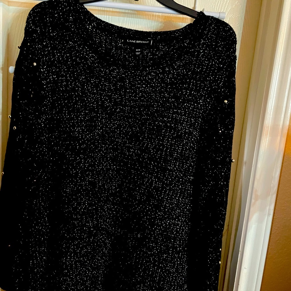 Used lane Bryant black sweater